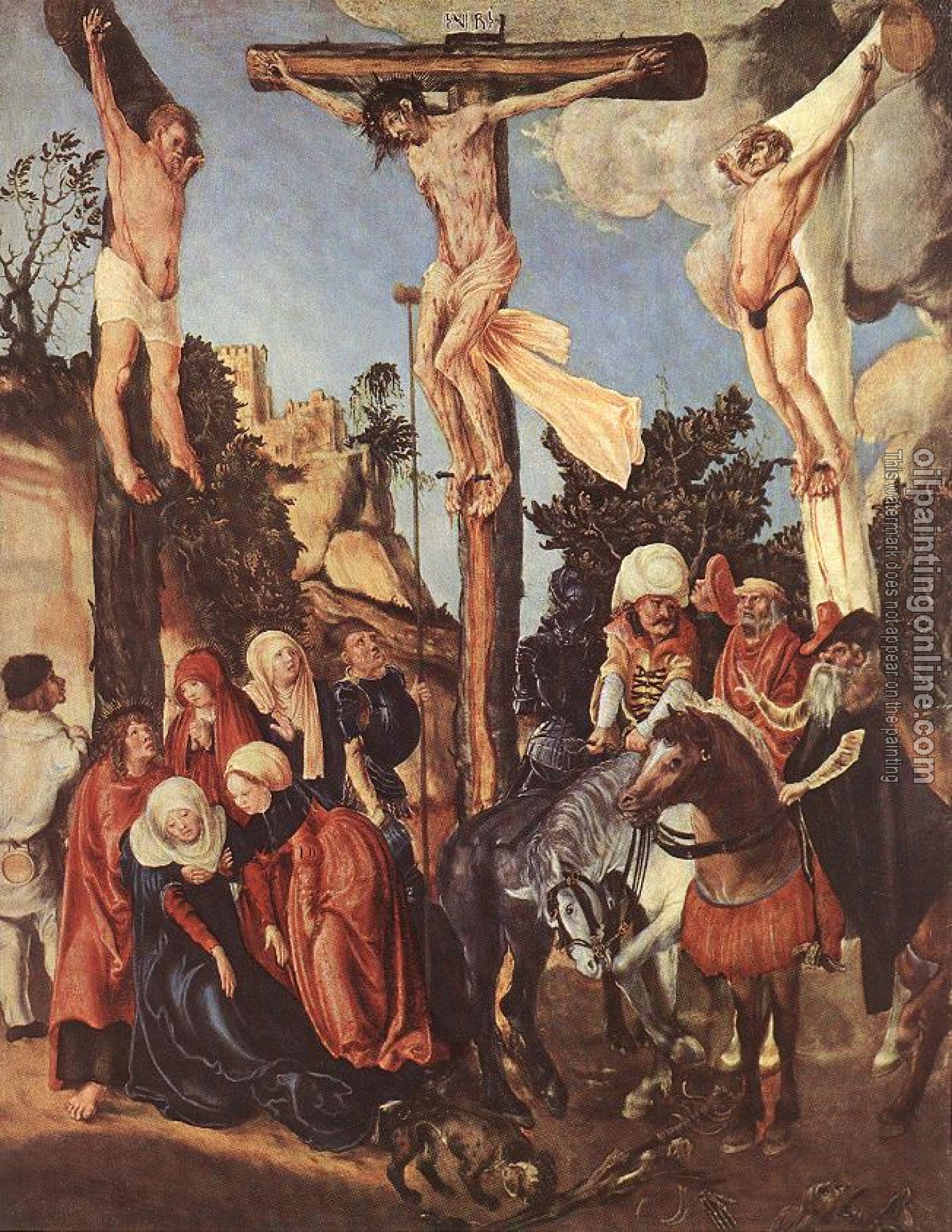 Lucas il Vecchio Cranach - Crucifixion